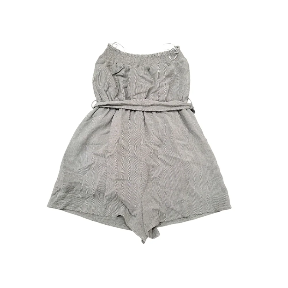 Lost + Wander Rainforest Tube Strapless Romper Size S Green